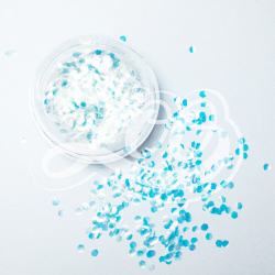 Кои (рыбья чешуя) для дизайна ногтей, прозрачные