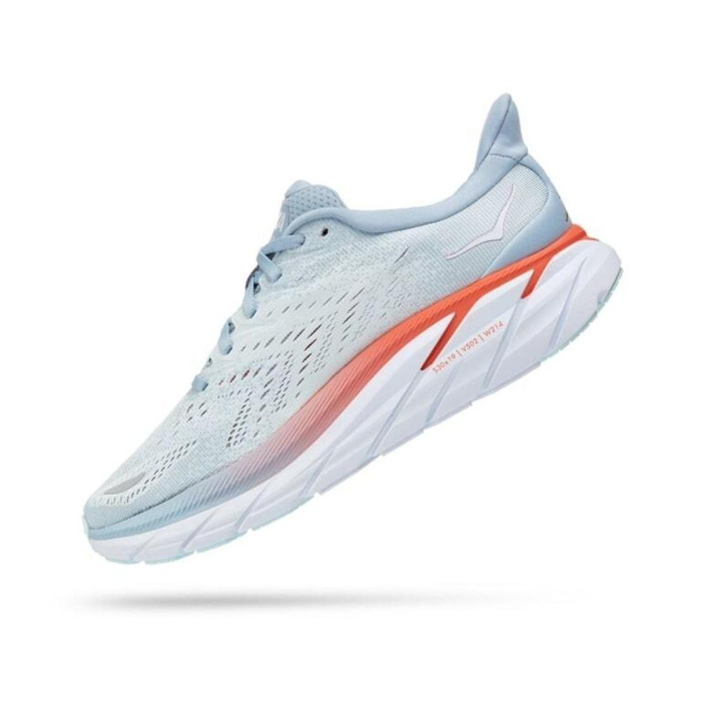 Кроссовки женские HOKA W CLIFTON 8 Blue Fog / Plein Air
