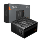 Блок питания PCCooler  650W, YK650, Non Modular, 80+ BRONZE, ≥86.5%, Fan 135mm, Черный, P5-YK650-B1F