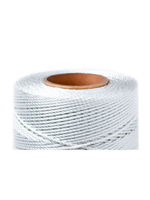 Веревка полиамидная Петроканат 3,1 мм, тест 240 кг, 1,0 кг, белая, бобина