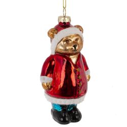 GAEM Украшение новогоднее "Мишка", L6 W6 H13,5 см