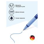 Ручка-роллер SCHNEIDER (Германия) "One Hybrid N", СИНЯЯ, корпус голубой, узел 0,7 мм, линия 0,5 мм, 183503
