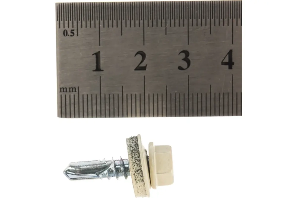 Саморез кровельный Daxmer 5,5х19 RAL 1015