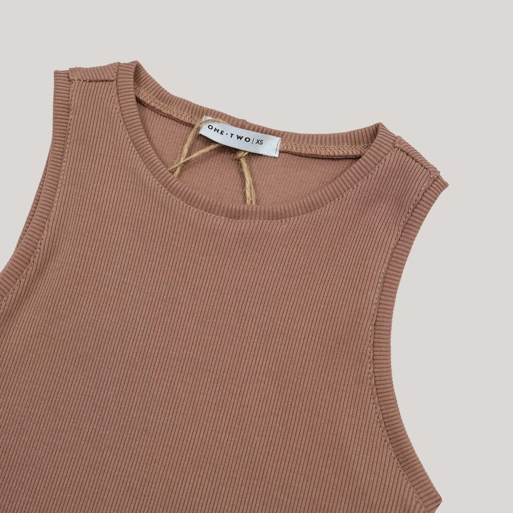 Купить Топ One Two Ribbed Brownie Топ One Two Ribbed Brownie