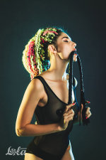 Черный кнут 85см Lola Games Party Hard Royal 1124-01lola