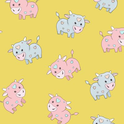 Бык, корова