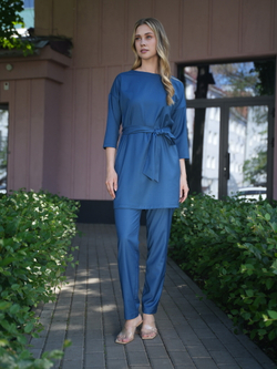 Блуза медицинская женская | Бл-365 3/4 статус премиум