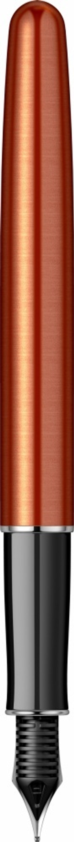 Перьевая ручка Parker Sonnet Essentials Orange SB Steel CT 2169228, перо: F, цвет чернил black, в подарочной упаковке.