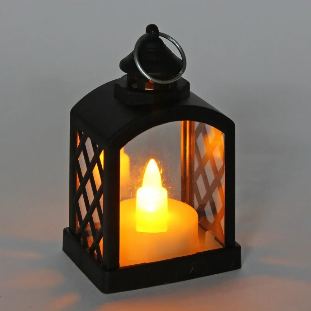 Сувенир с подсветкой «Уютный вечер» 5,5*9,5 см, Черный