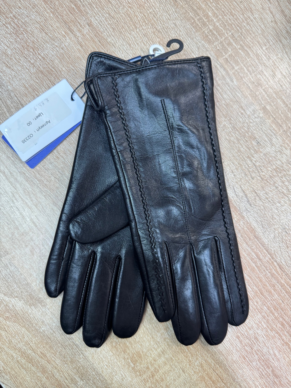 Перчатки. Женские. Материал верха: Кожаные люкс качества. Подклад: Трикотаж-шерсть. Только большие размеры. 5 шт в упаковке.