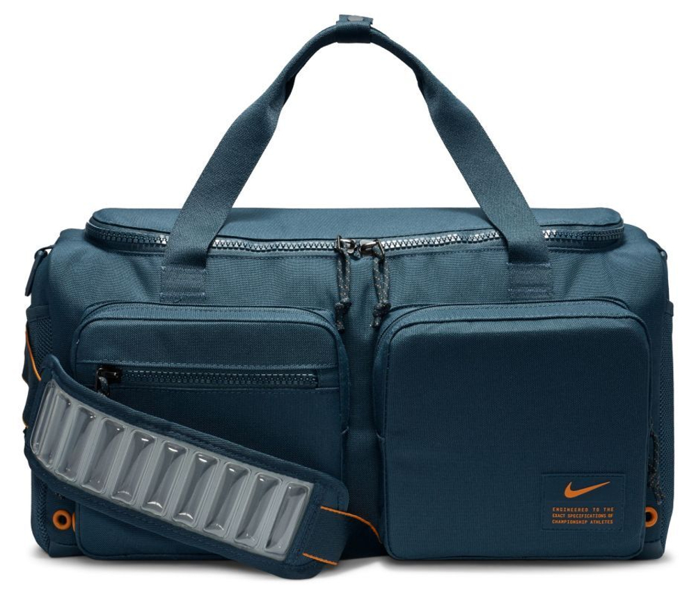 Сумка спортивная Nike Utility S Power Duffel Bag - armory navy/armory navy/monarch