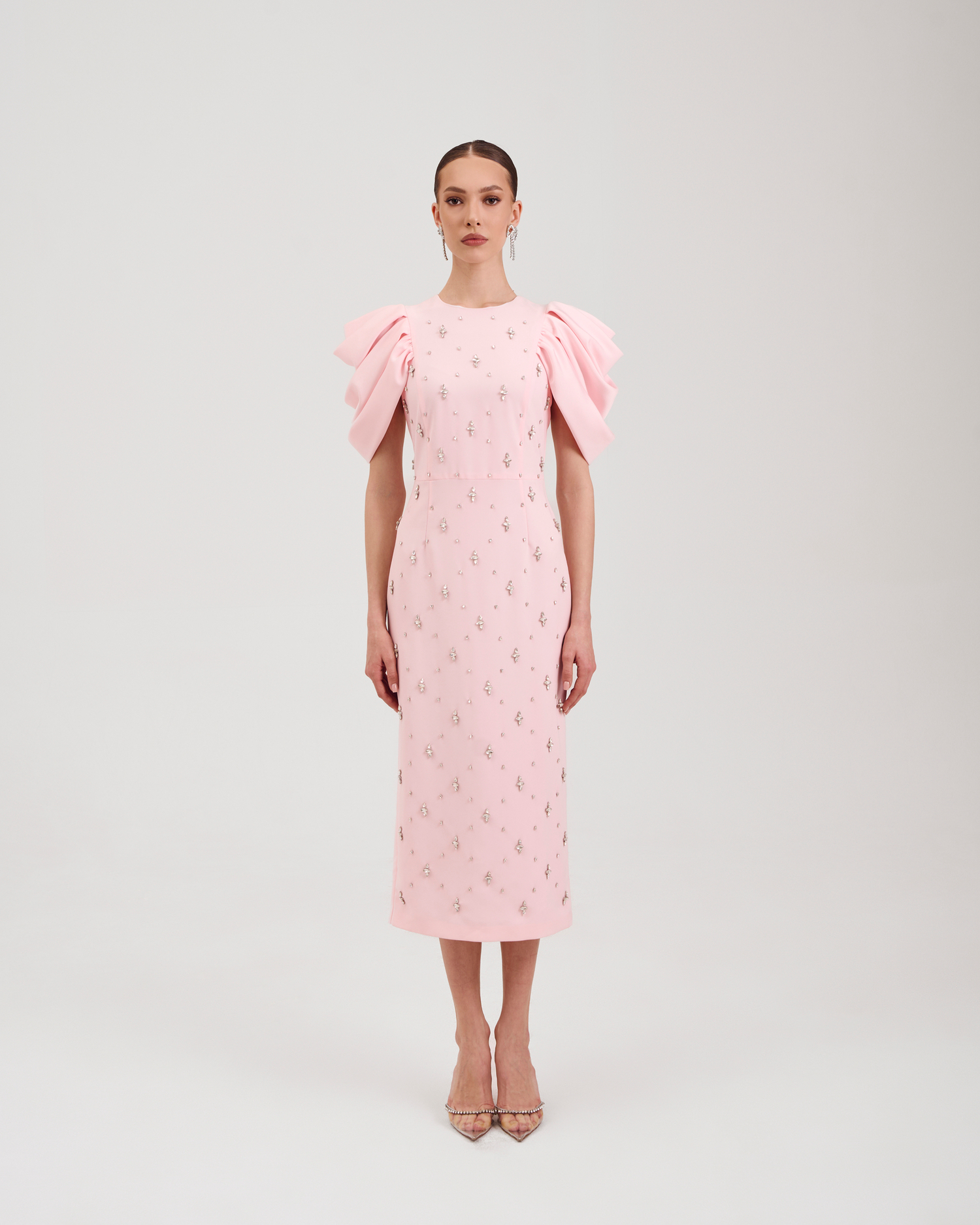 Платье Le Lac (Ле Лак) с выш. розовое