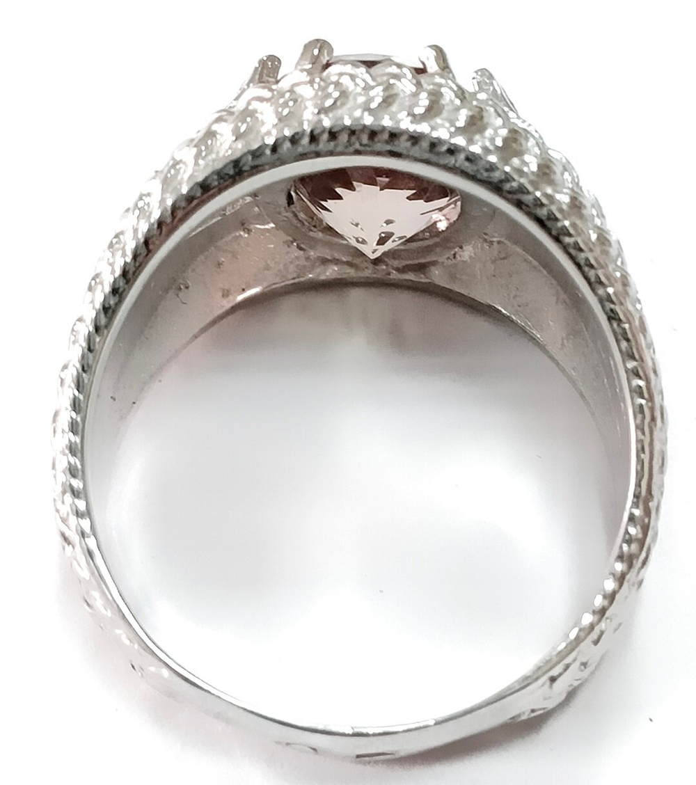 Ювелирное кольцо из серебра 925 пробы,вставка аметрин,размер 21