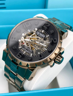 Часы наручные механические ANGIE PRESENT WATCH, сапфировое стекло, цвет платина