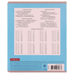 Тетрадь школьная А5 18л клетка, классика голубая "Bright" (Erich Krause) микс цветов (комплект 5 шт)