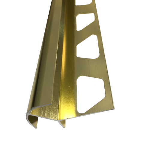 НАП 12*12мм "DO-1" 2,7м Золото глянец наружн. 2-х стор. анод. алюм.