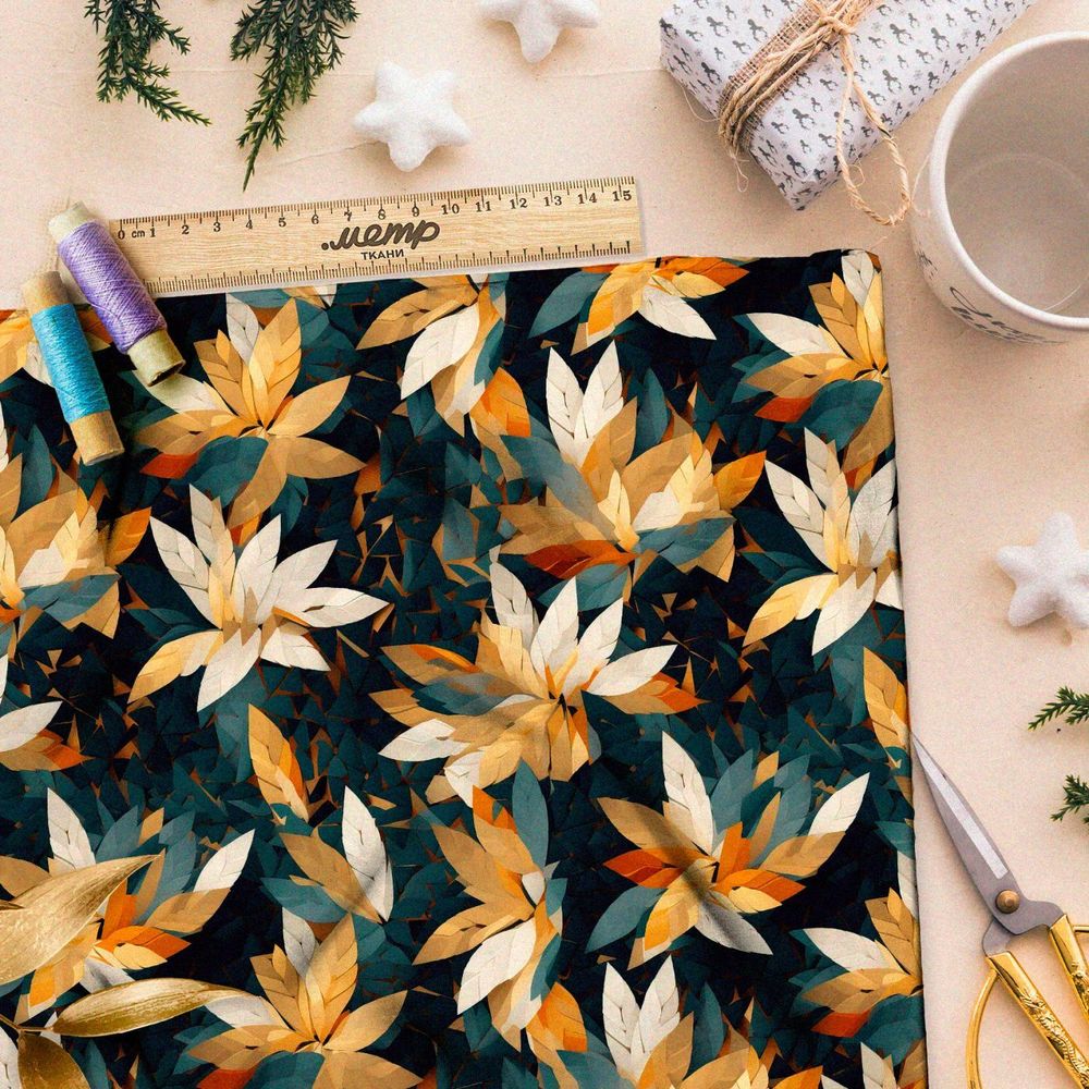 Ткань премиум флис мелодия вдохновения