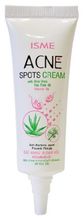 ISME крем для проблемной кожи Acne Spots Cream с алоэ вера, маслом чайного дерева и витамином В6, 10 г