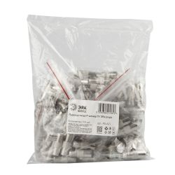 Переходник ЭРА SIMPLE RS-A01 гнездо F-штекер TV упаковка 100 шт | Разъёмы, переходники, ТВ делители