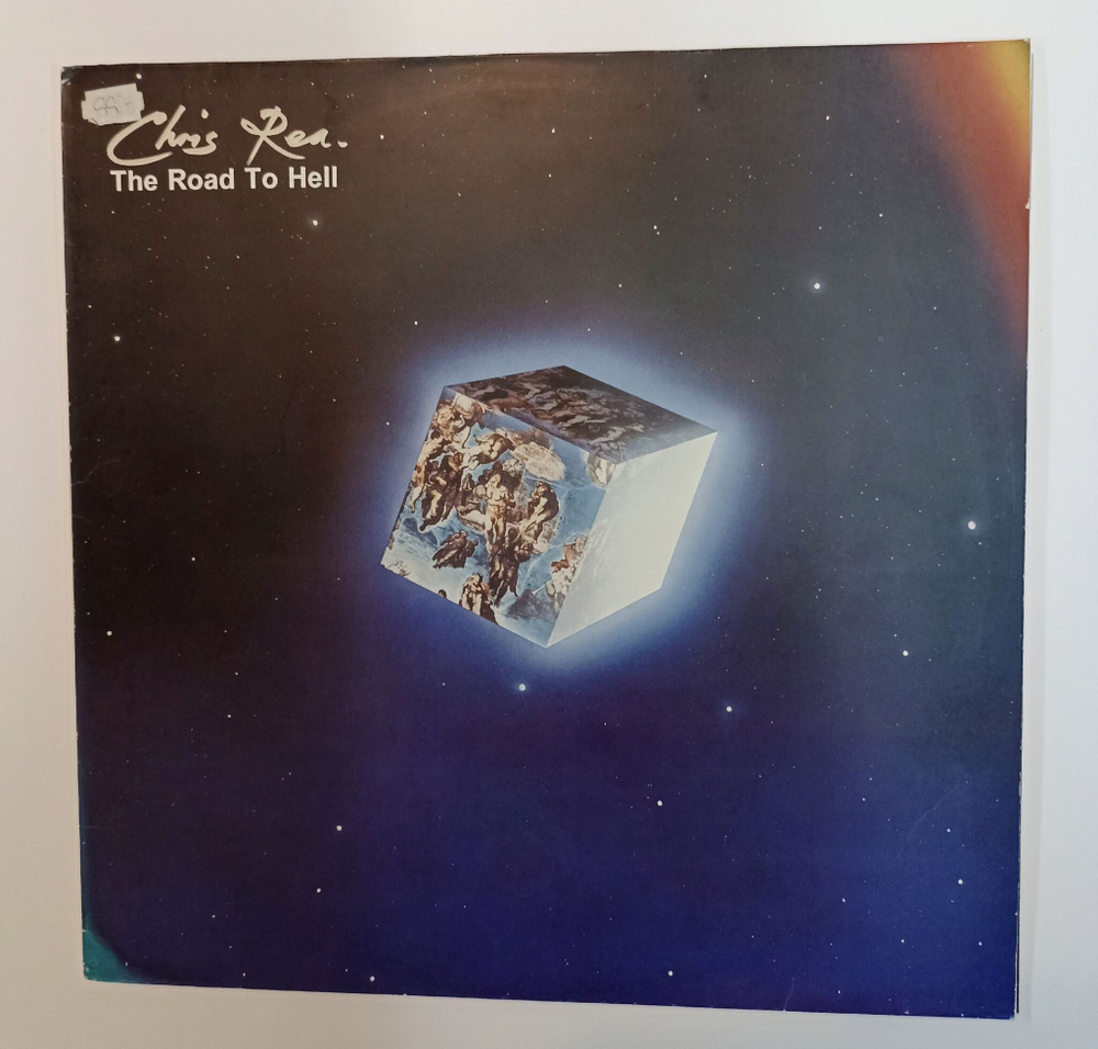 Винтажная виниловая пластинка LP Chris Rea The Road To Hell (Germany 1989)