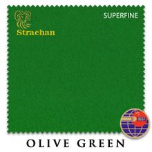 Сукно Strachan Superfine Anti-kick Snooker 193см Olive Green