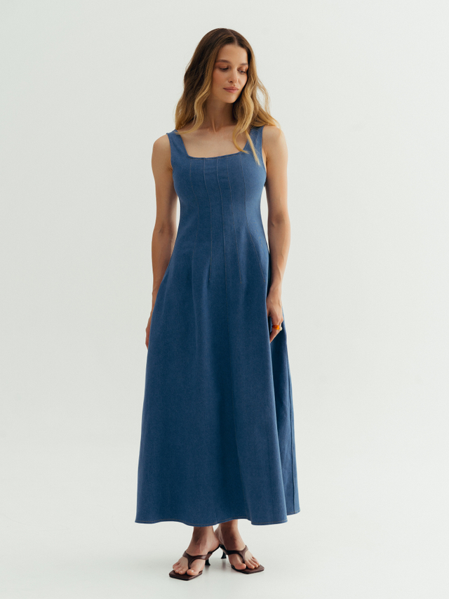 Сарафан из денима