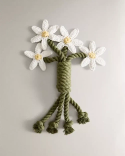 ZARA HOME ИГРУШКА ДЛЯ ДОМАШНИХ ЖИВОТНЫХ "БУКЕТ", ЗЕЛЕНЫЙ