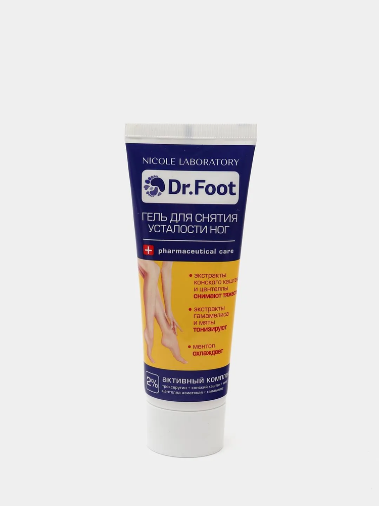 Гель для снятия усталости ног Dr.Foot 75мл.