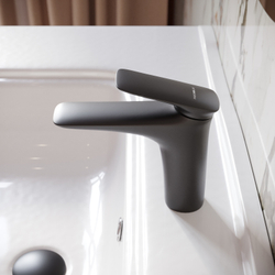 Смеситель для раковины STWORKI Молде S23010BK черный