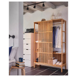 Ящик для одежды - NORDKISA IKEA/НОРДКИСА ИКЕА, 47х120х186 см, свело-коричневый