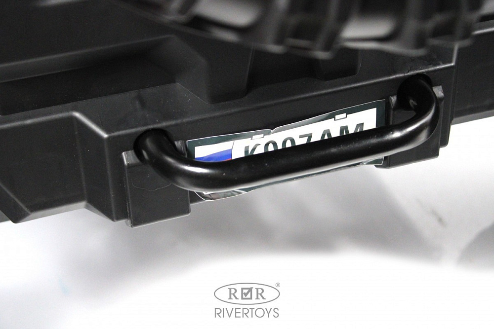 Детский электромобиль RiverToys K007AM серый