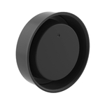 Заглушка для двустенных труб, наружная, полиэтилен, д.90мм