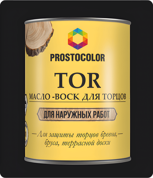 101283 Масло-воск TOR для торцов PROSTOCOLOR (бесцветный), 0,75 л