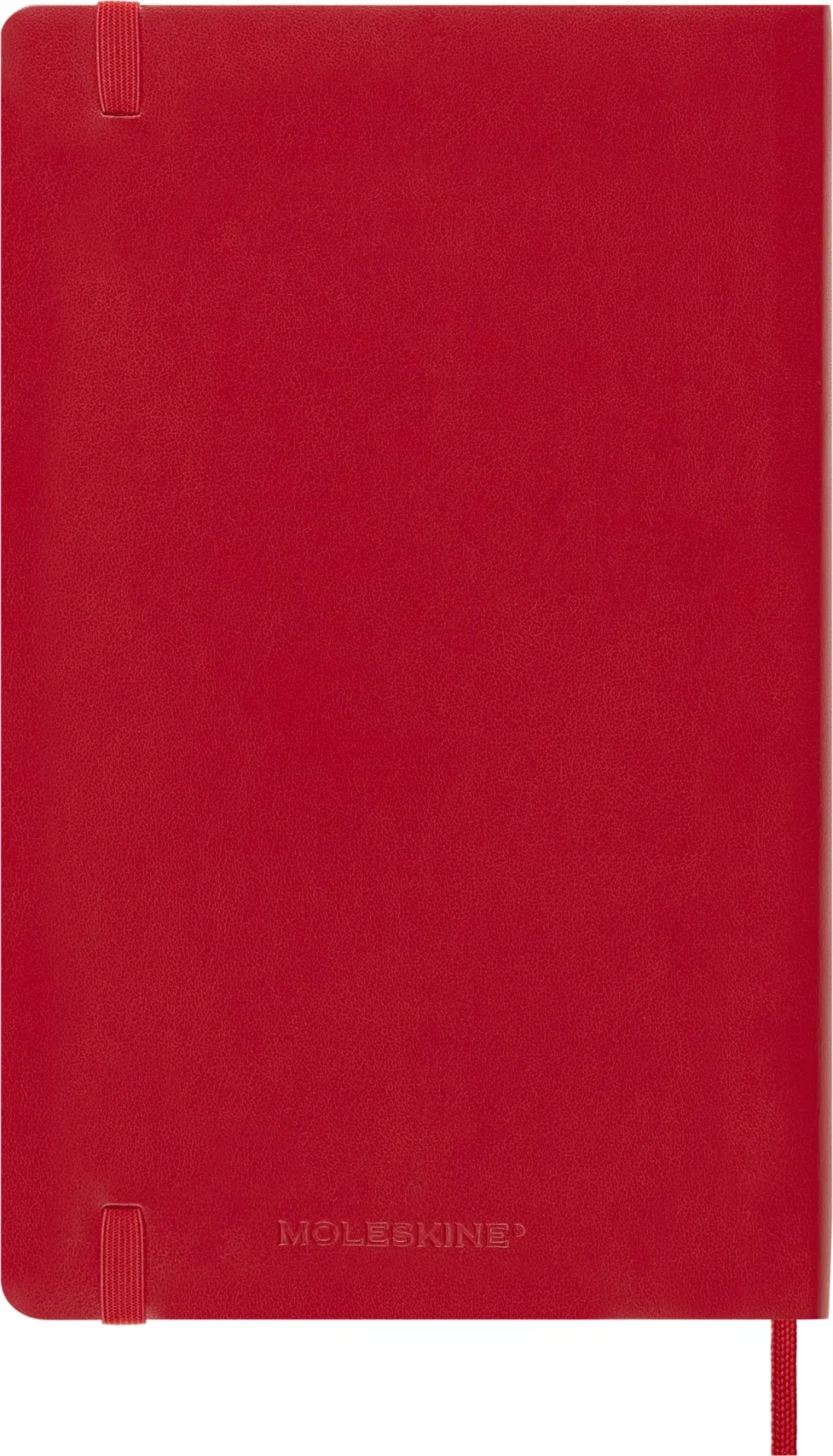 Еженедельник на 2025-2026 гг Moleskine Academic Soft WKNT (DSF218WN3) 13х21 см, мягкая обложка, красный