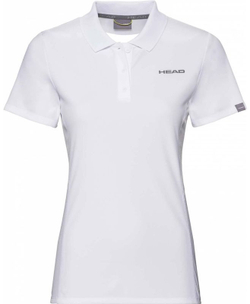 Женское поло Head Club Tech Polo Shirt W - white