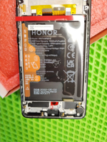 Honor 50 (NTH-NX9) / Дисплейный модуль (в сборе с тачскрином и аккумулятором) (в рамке) (ORIG-SP)