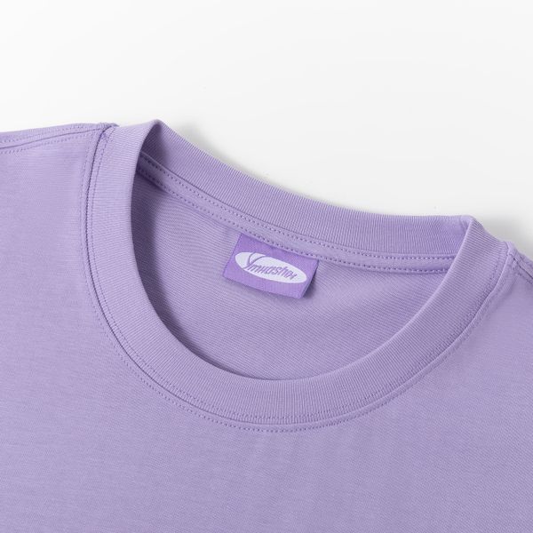 Футболка Sprayed logo фиолетовая - фото 6