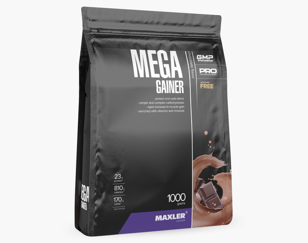 Maxler Mega Gainer 1000 г [пакет]
