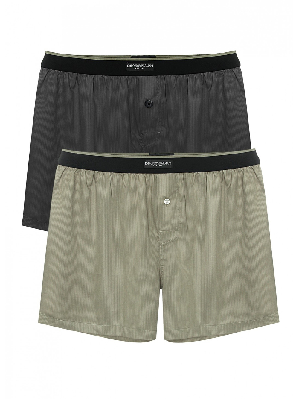 Комплект трусов-боксеров мужских Mens Knit 2-Pack Boxer EMPORIO ARMANI