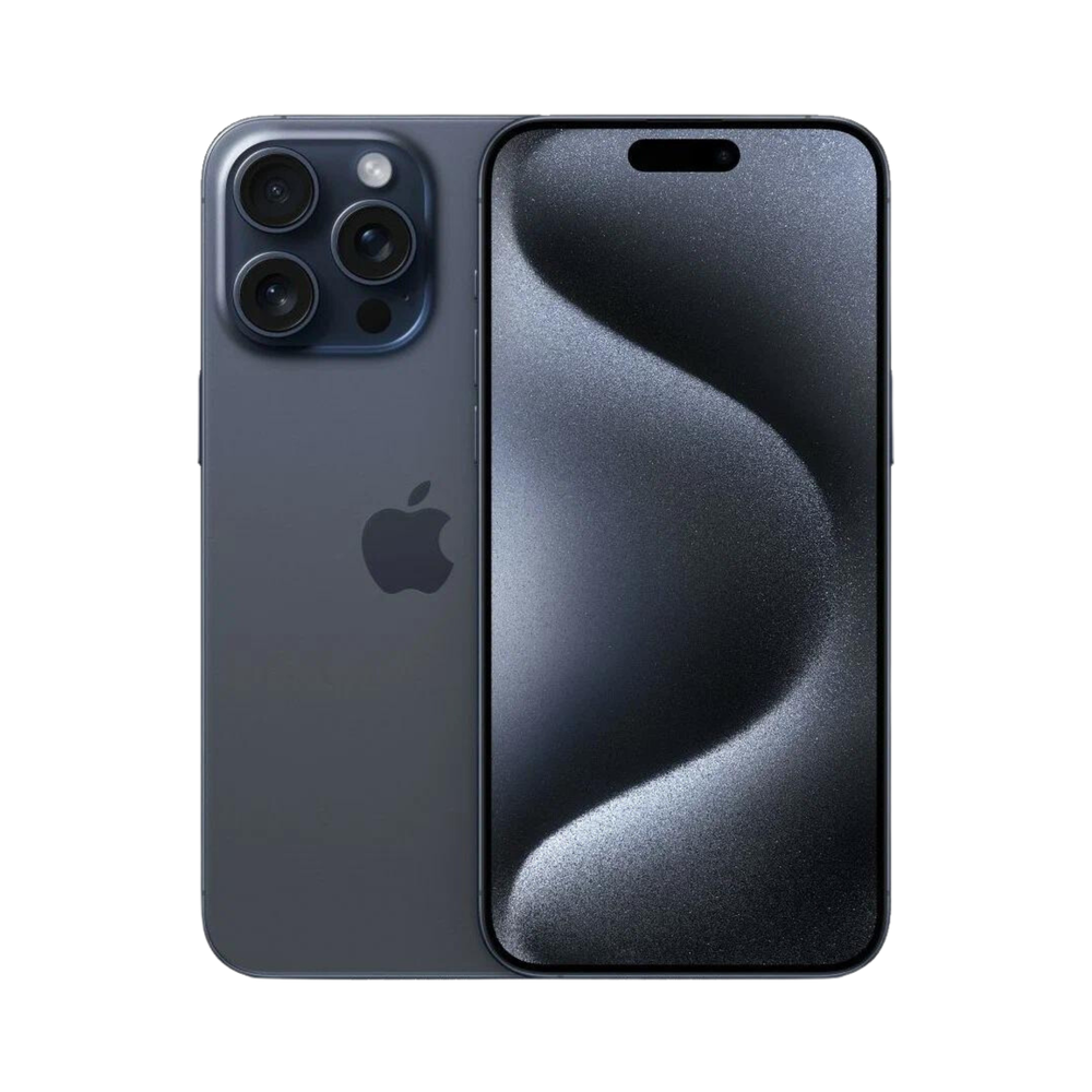 iPhone 15 Pro Max 512 ГБ. Dual: nano SIM + eSIM. синий титан