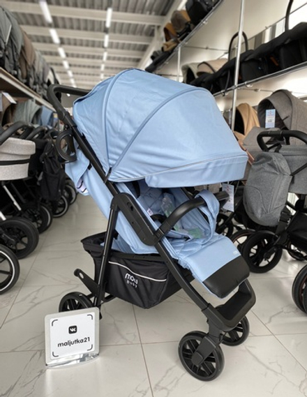 Коляска детская MOWBaby "RIDE" RA082 Blue