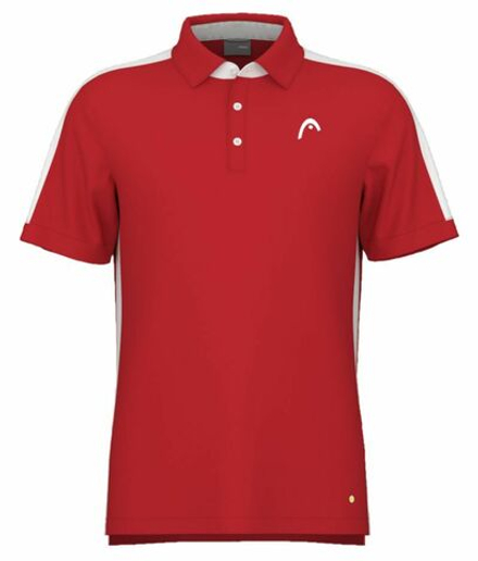 Мужское теннисное поло Head Slice Polo Shirt - красный