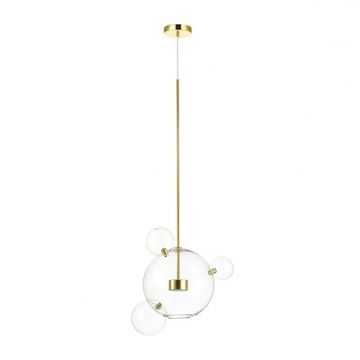 Подвесной светодиодный светильник 4640/12LA золото Bubbles Odeon Light