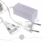 Гирлянда для дома ЗАНАВЕС «Жемчужина» ш3* в2 м 200 ламп LED, прозр. пров, 8 реж,IP-40, Мультицвет (возможность соединения)