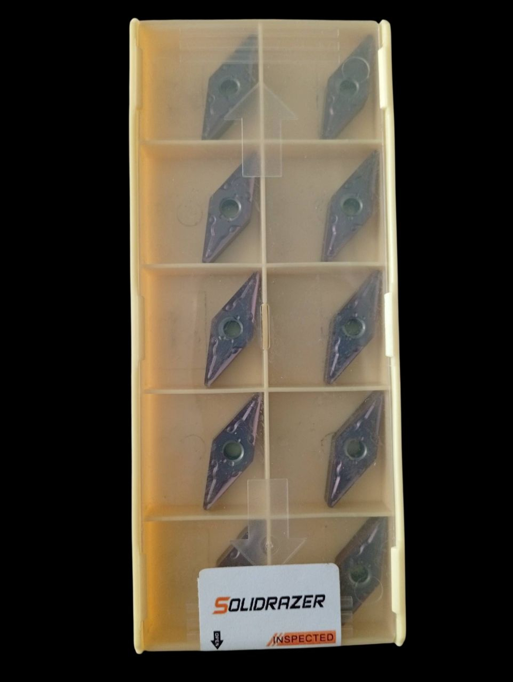 Пластина токарная VNMG160408-BF-2шт