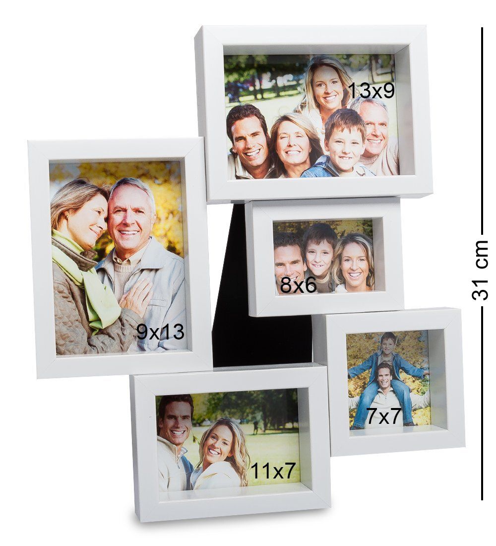 CHK-134 Панно-фоторамка «Семейная история» на 5 фото