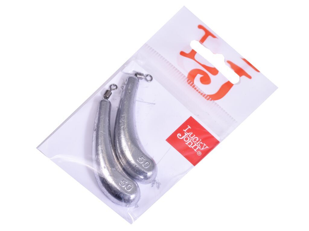 Груза Lucky John DROP SHOT BANANA 050г 2шт