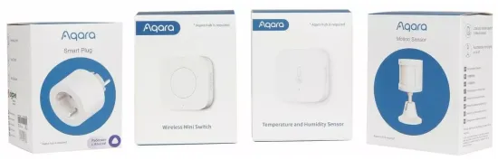 Комплект умного дома Aqara с умной розеткой, работает с Алисой