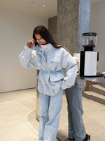 Тренч из хлопка с накладными карманами