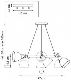 Подвесная люстра Lightstar Acrobata 761160